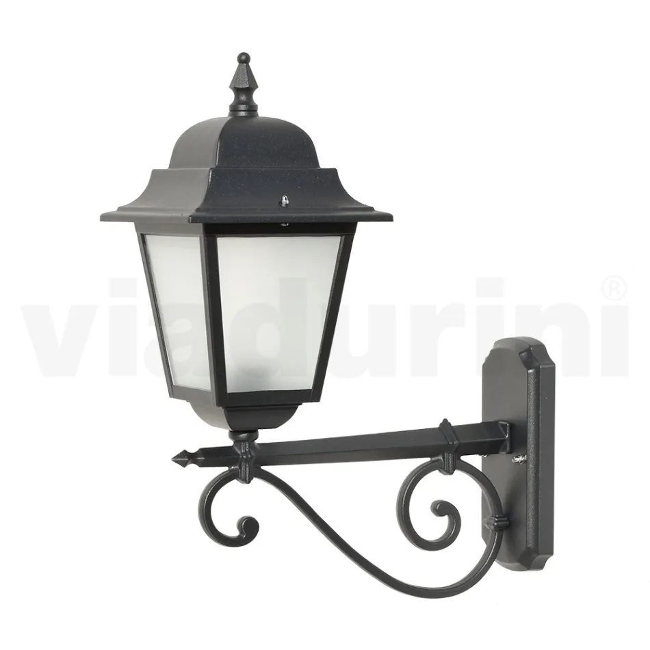Lampada con Struttura in Alluminio Pressofuso e Vetro Made in Italy - Scintilla Viadurini