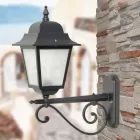Lampada con Struttura in Alluminio Pressofuso e Vetro Made in Italy - Scintilla Viadurini