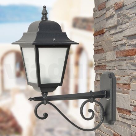 Lampada con Struttura in Alluminio Pressofuso e Vetro Made in Italy - Scintilla Viadurini