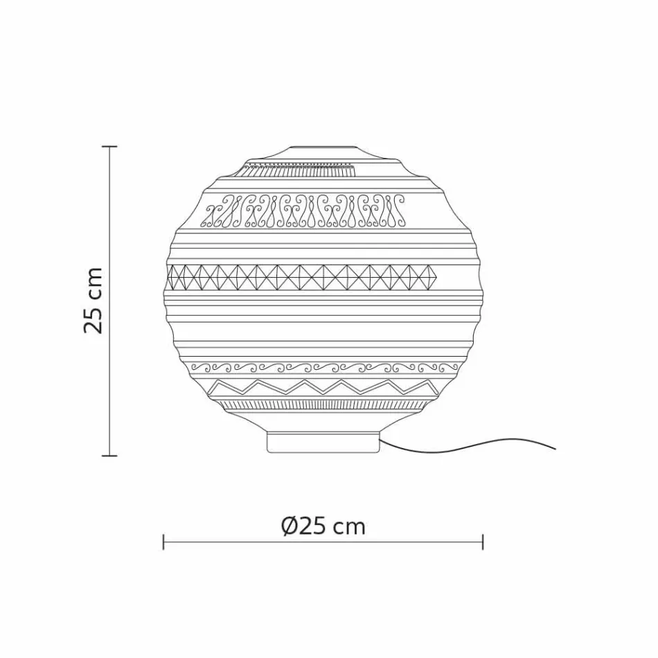 Lampada da Appoggio in Vetro Satinato Bianco e Metallo Design Moderno - Morse Viadurini