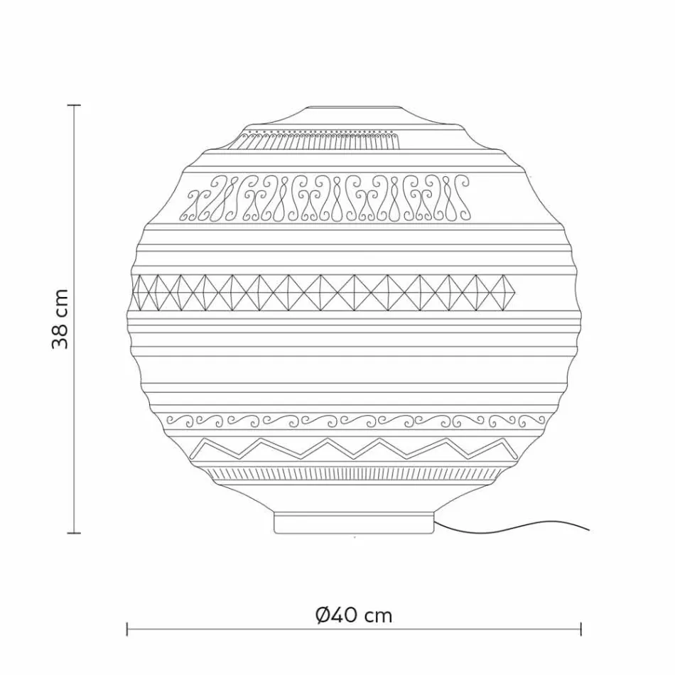 Lampada da Appoggio in Vetro Satinato Bianco e Metallo Design Moderno - Morse Viadurini