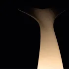 Lampada da Esterni in Due Colori in Polietilene Made in Italy - Coda Viadurini