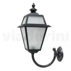 Lampada da Esterno a Parete in Alluminio e Vetro Made in Italy - Vivian Viadurini