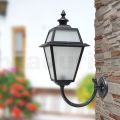 Lampada da Esterno a Parete in Alluminio e Vetro Made in Italy - Vivian