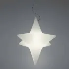 Lampada da Esterno a Sospensione a Led Forma a Stella Design di Slide - Sirio Viadurini