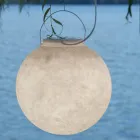 Lampada da esterno a sospensione In-es.artdesign Luna Out in nebulite Viadurini