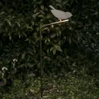 Lampada da Esterno in Maiolica Toscana Smaltata Made in Italy - Uccellino Viadurini