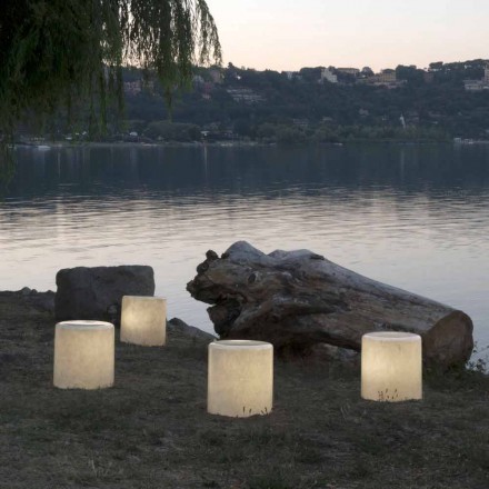 Lampada da esterno in nebulite In-es.artdesign Bin F Nebula Out terra Viadurini
