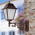 Lampada da Esterno in Vetro e Alluminio in 5 Diverse Finiture - Alchimista