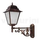 Lampada da Esterno in Vetro e Alluminio in 5 Diverse Finiture - Alchimista Viadurini
