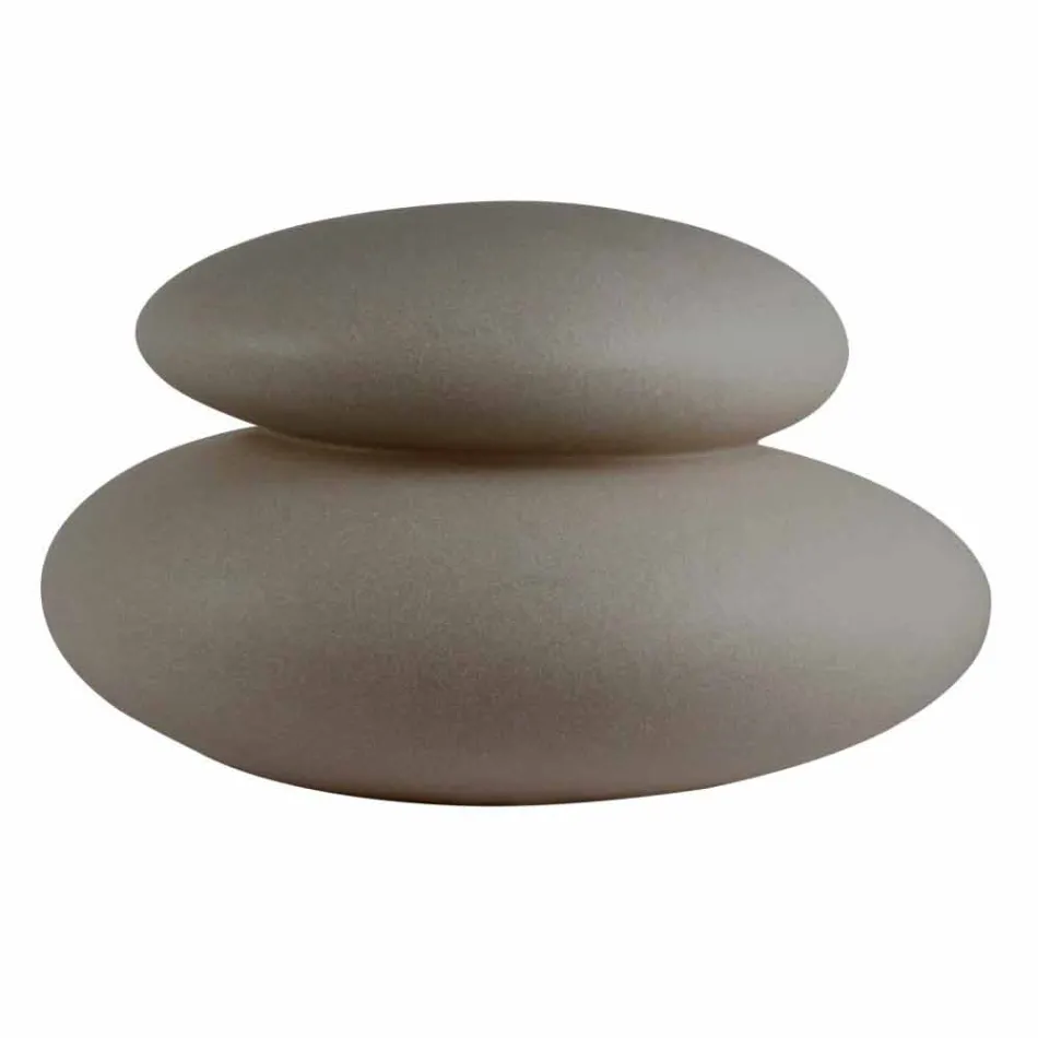 Lampada da Esterno o Interno Forma a Roccia, Design Moderno Colorato - Sassostar Viadurini