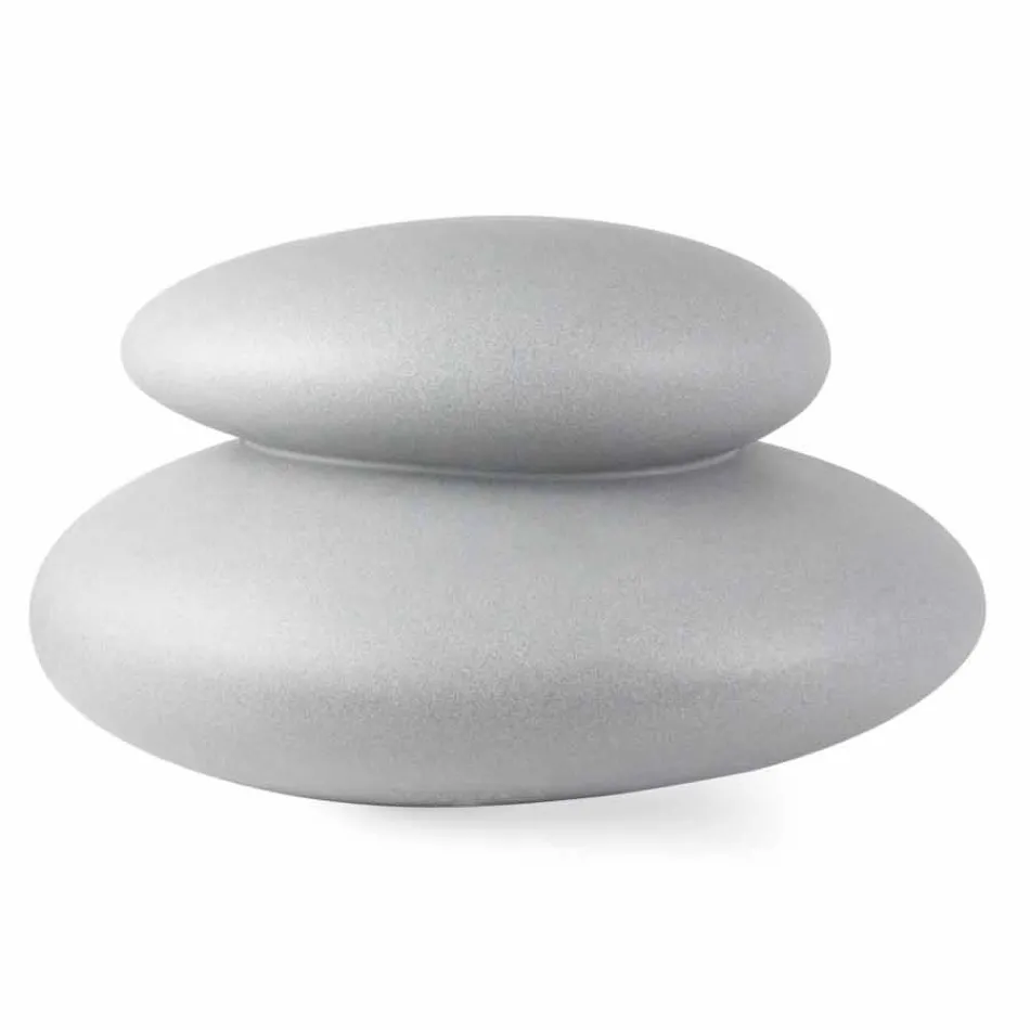 Lampada da Esterno o Interno Forma a Roccia, Design Moderno Colorato - Sassostar Viadurini