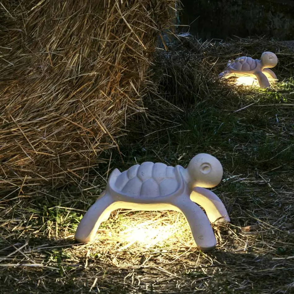 Lampada da Esterno Ricaricabile e Dimmerabile al Tocco - Tartaruga Viadurini