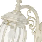 Lampada da Esterno Stile Vintage in Alluminio Bianco Made in Italy - Dodo Viadurini