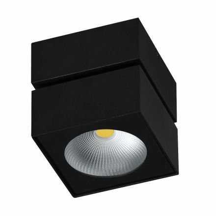 Lampada da Parete Decorativa Led 14W in Alluminio Bianco o Nero - Vernon Viadurini
