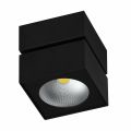 Faretto Applique Orientabile Led 14W in Alluminio Bianco o Nero - Vernon