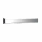 Lampada da Parete in Acciaio Inox, Plexiglass e Alluminio con Luce LED - Magneto Viadurini