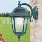 Lampada da parete in alluminio realizzata in Italia, Aquilina Viadurini