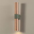 Lampada da Parete in Ceramica e Rame Realizzata a Mano in Italia - Toscot Match