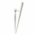 Lampada da Parete in Metallo Verniciato con LED Integrato Made in Italy - Trono Viadurini
