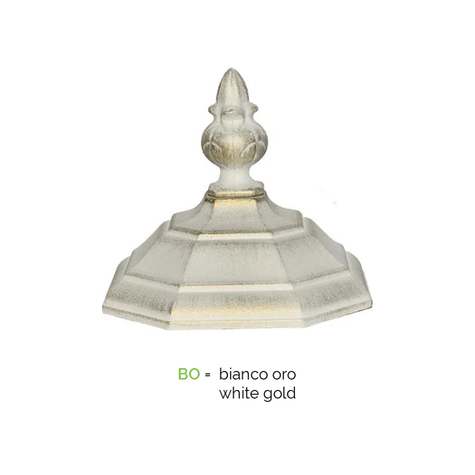 Lampada da Parete per Esterno in Alluminio Bianco Made in Italy - Dodo Viadurini