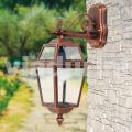 Lampada da parete per esterno in alluminio fatta in Italia, Kristel