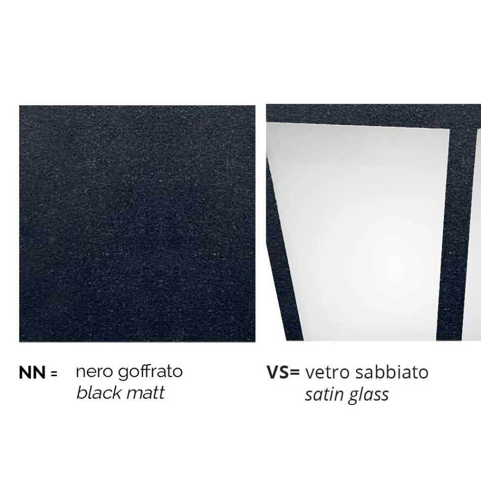 Lampada da parete per esterno in alluminio made in Italy, Aquilina Viadurini