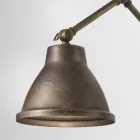 Lampada da parete regolabile in ferro Loft Il Fanale Viadurini