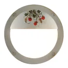 Lampada da Parete Rotonda da Giardino Alluminio Dipinto a Mano - Brindisi Viadurini