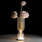 Lampada da Tavola / Vaso in Polimetilmetacrilato in 2 Colori - Lucis Viadurini