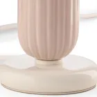 Lampada da Tavolo Alta in Ceramica di 2 Colori Made in Italy - Berimbau Viadurini