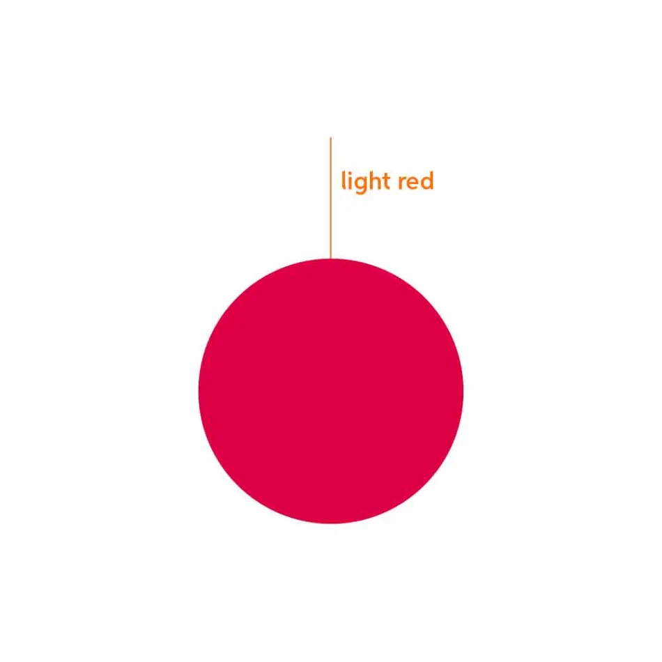 Lampada da Tavolo Candela Luminosa Bianca o Rossa Design di Slide - Fiammetta Viadurini