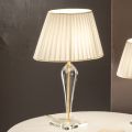 Lampada da Tavolo Classica in Vetro Italiano Lavorato a Mano - Rapallo