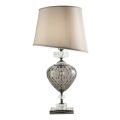 Lampada da Tavolo Classica Vetro Artigianale Italiano e Paralume - Saline
