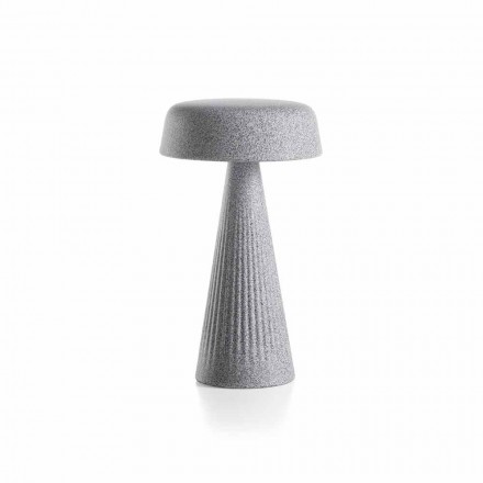 Lampada da Tavolo con Struttura in Polietilene Made in Italy - Desmond Viadurini