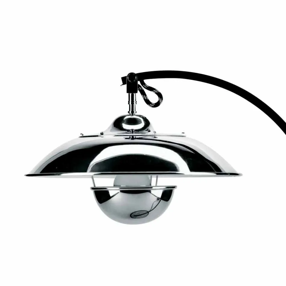 Lampada da Tavolo con Struttura in Rovere e Metallo Made in Italy - Lumetto Viadurini