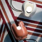 Lampada da Tavolo dallo Stile Moderno in Ceramica Made in Italy - Batucada Viadurini