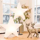 Lampada da Tavolo Design Moderno a Stella con o senza Piedistallo - Littlestar Viadurini