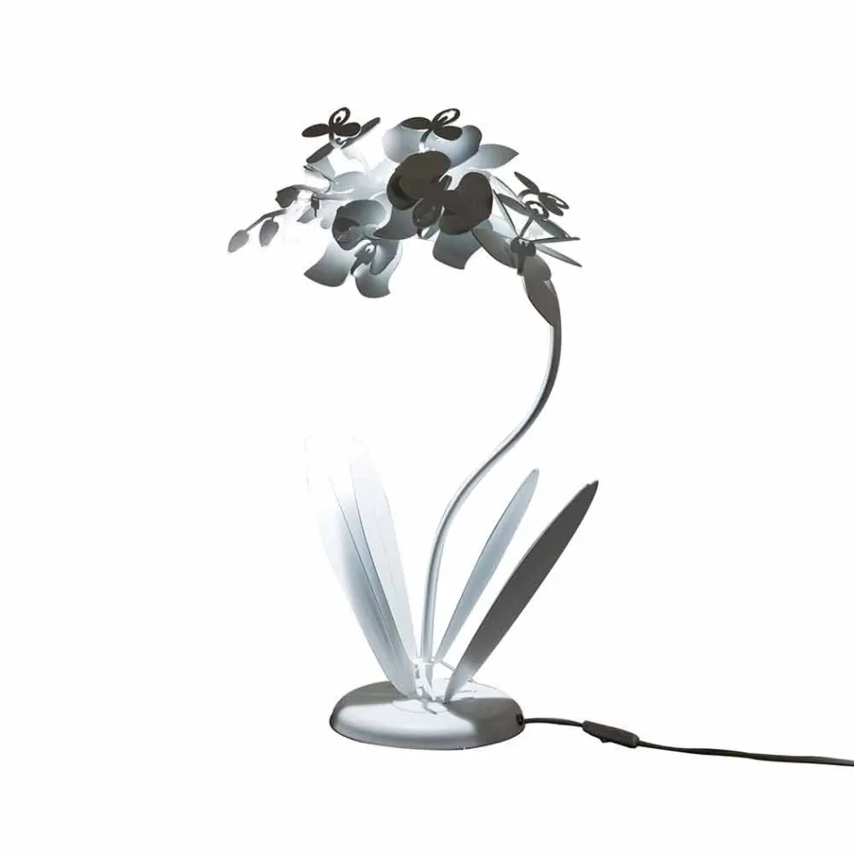 Lampada da Tavolo di Design Moderno in Ferro Made in Italy – Amorpha Viadurini