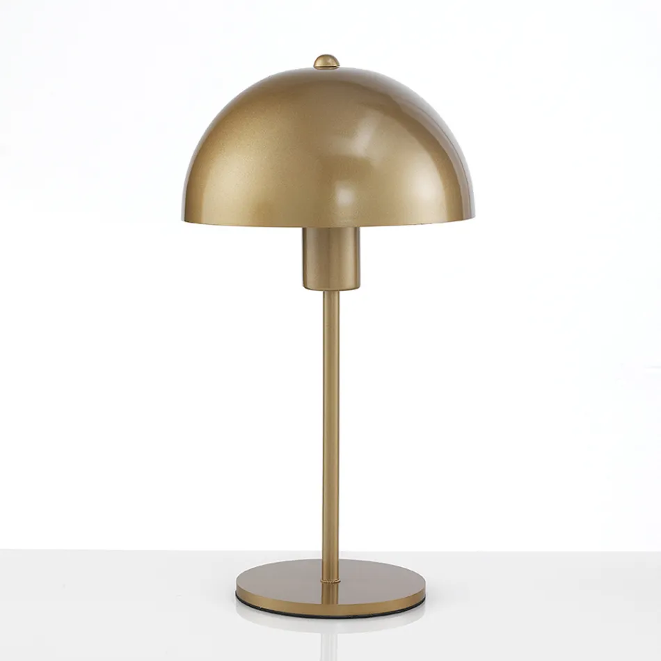 Lampada da Tavolo in Acciaio Verniciato in Diverse Finiture - Giulia Viadurini