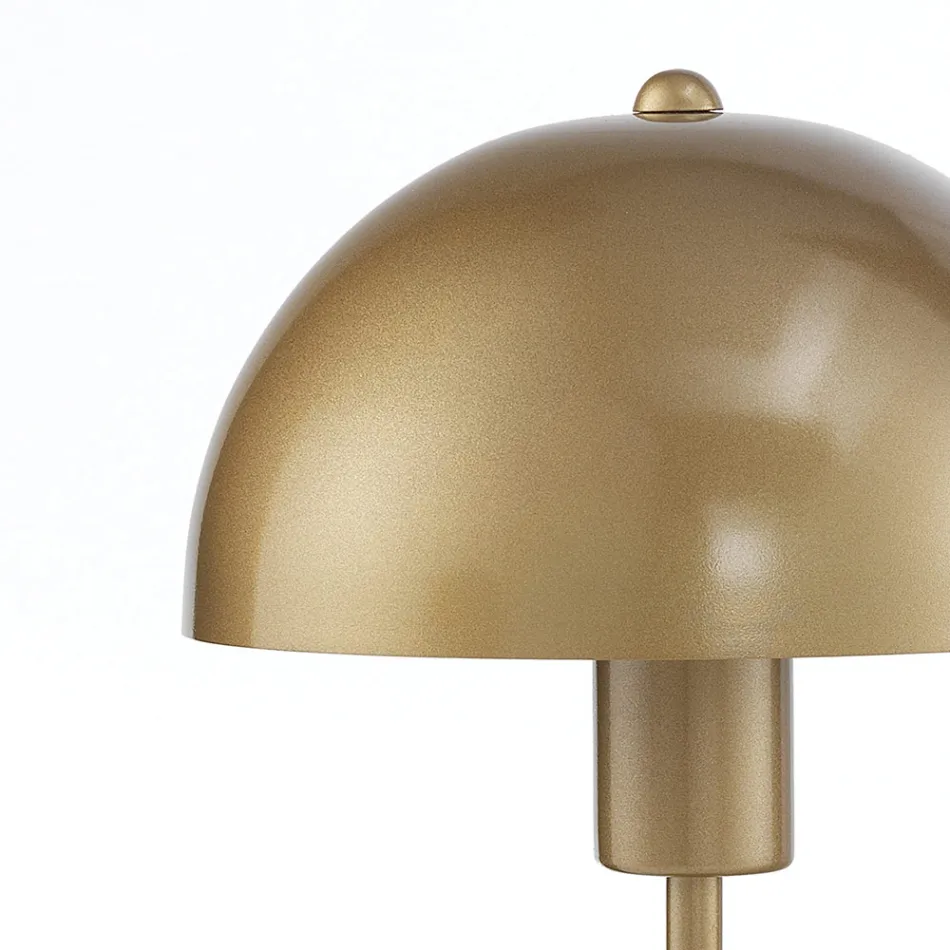 Lampada da Tavolo in Acciaio Verniciato in Diverse Finiture - Giulia Viadurini