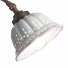 Lampada da tavolo in ceramica stile liberty Anita Il Fanale Viadurini