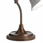 Lampada da tavolo in ceramica stile liberty Anita Il Fanale Viadurini