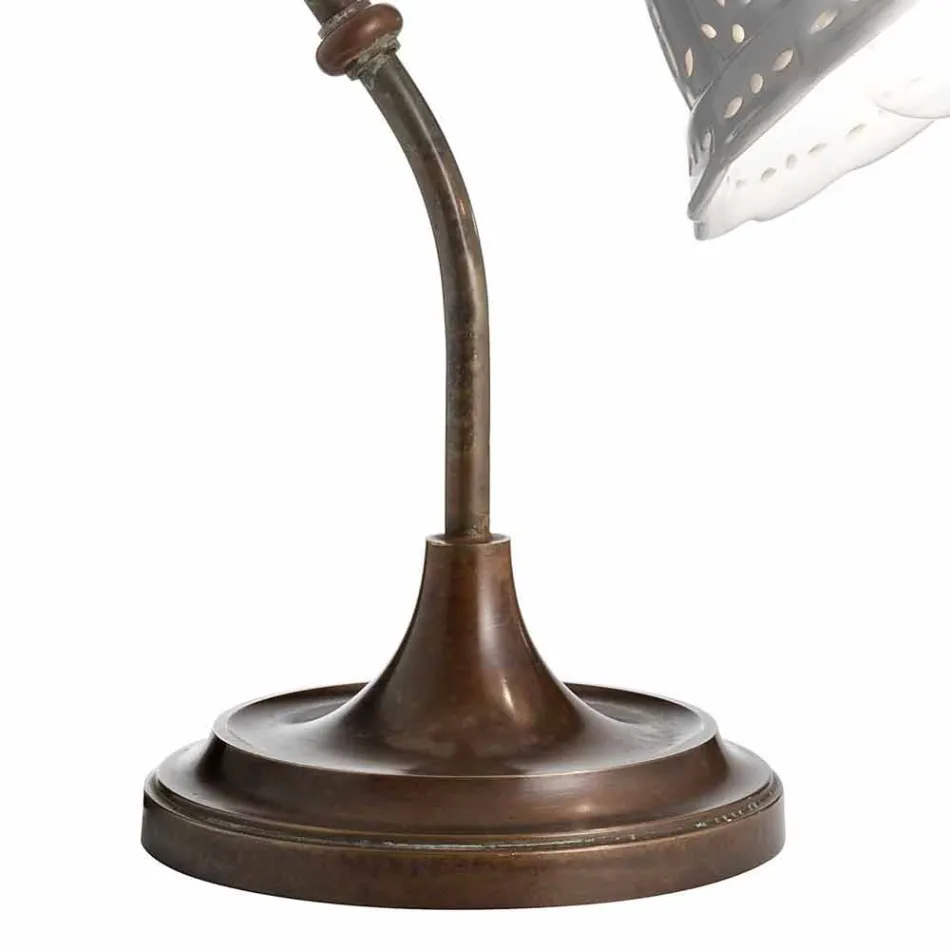 Lampada da tavolo in ceramica stile liberty Anita Il Fanale Viadurini