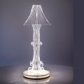 Lampada da Tavolo in Due Dimensioni in Plexiglass Made in Italy - Aurel
