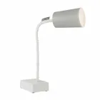 Lampada da tavolo In-es.artdesign Paint T2 stelo flessibile cemento Viadurini
