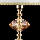 Lampada da tavolo in vetro e cristallo Belle, made in Italy Viadurini