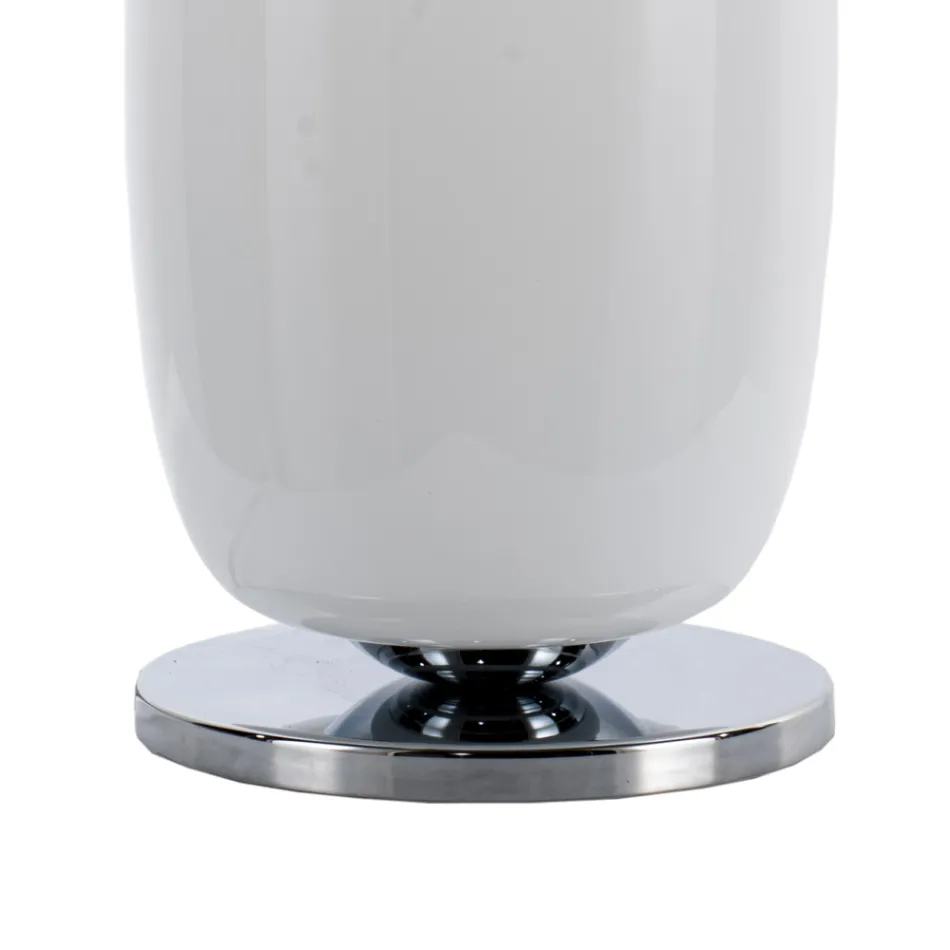 Lampada da Tavolo in Vetro Soffiato a Mano a Venezia 16 22 cm - Bambù Viadurini