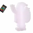 Lampada da Tavolo Led di Design Moderno a forma di Babbo Natale - Babbostar Viadurini