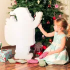 Lampada da Tavolo Led di Design Moderno a forma di Babbo Natale - Babbostar Viadurini